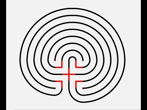 480x360 How To Draw A Labyrinth - Labyrinth Drawing