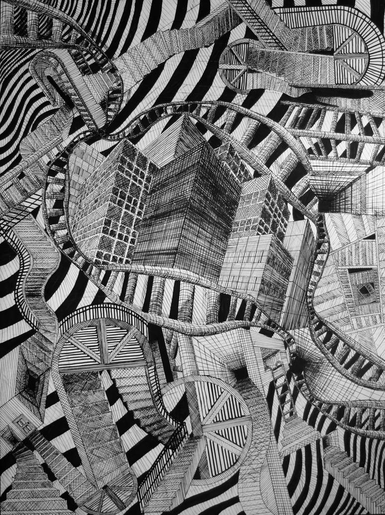 773x1034 Labyrinth Drawing - Labyrinth Drawing