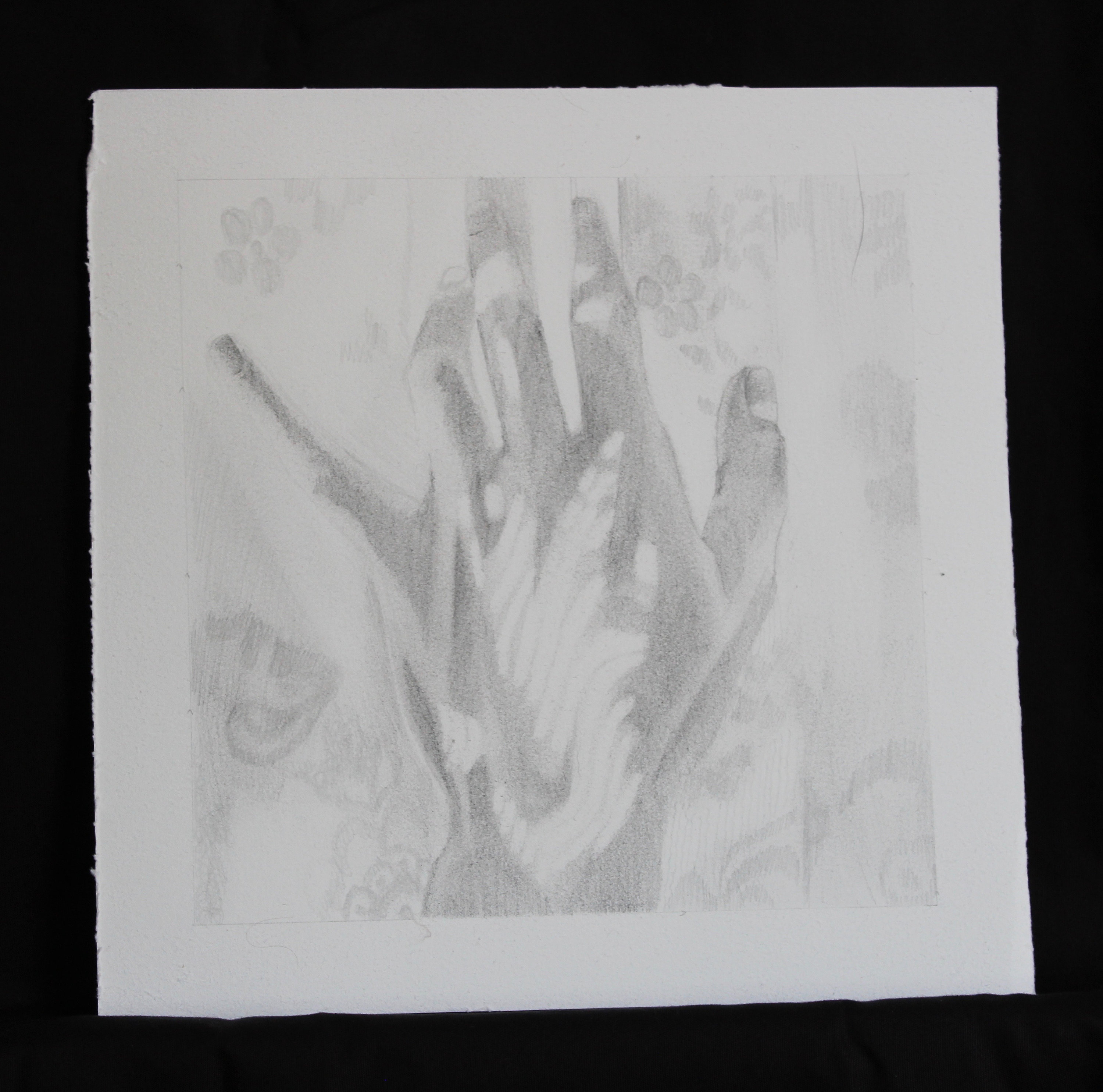 3000x2968 hand and lace drawing etsy - Lace Drawing