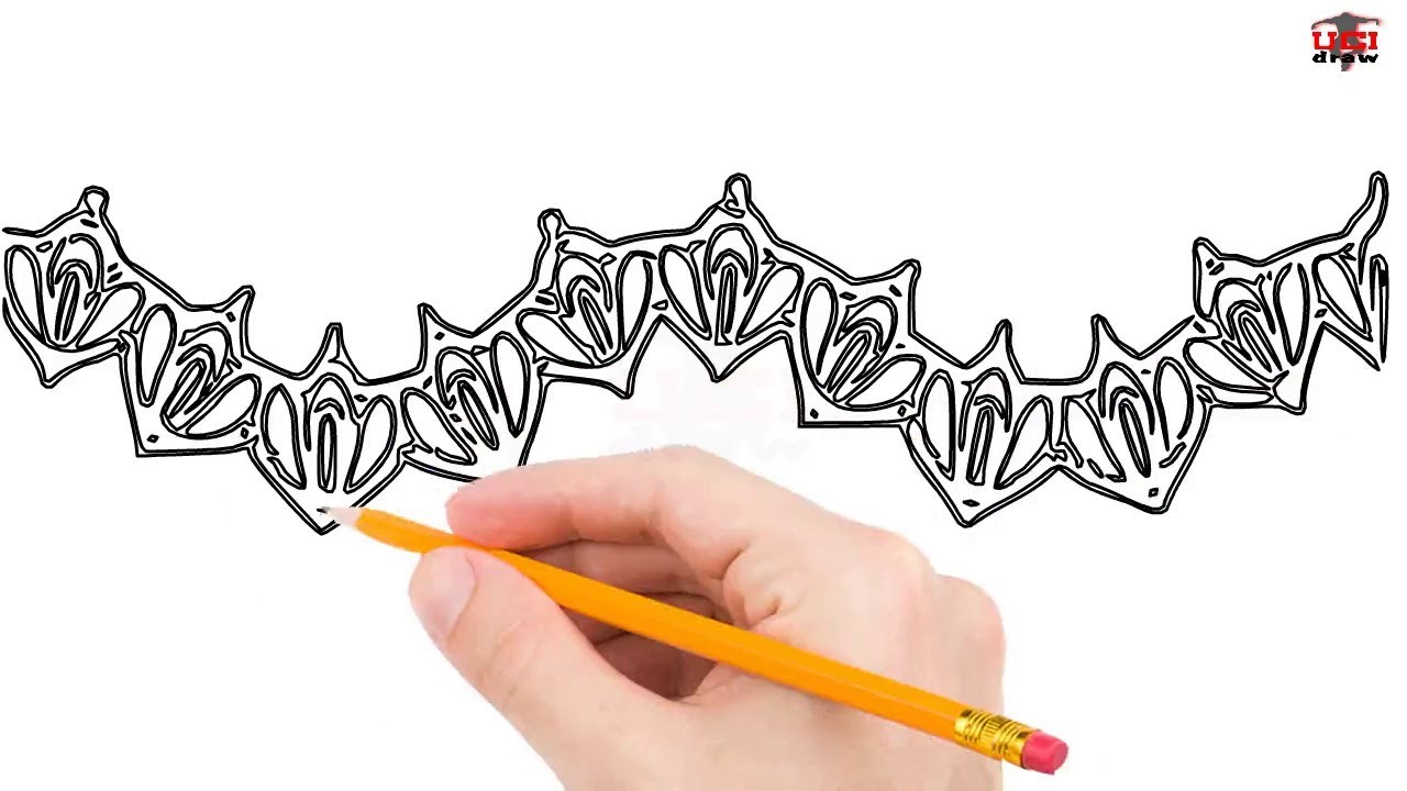 1280x720 how to draw lace step - Lace Drawing