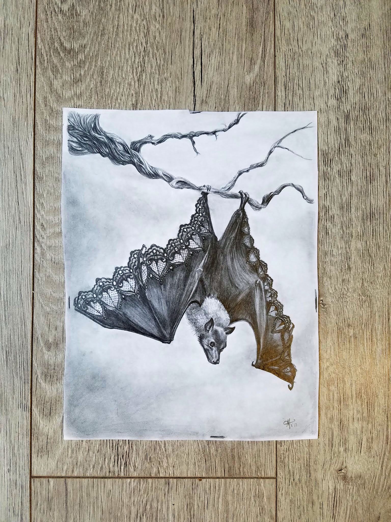 1536x2048 Leather - Lace Drawing