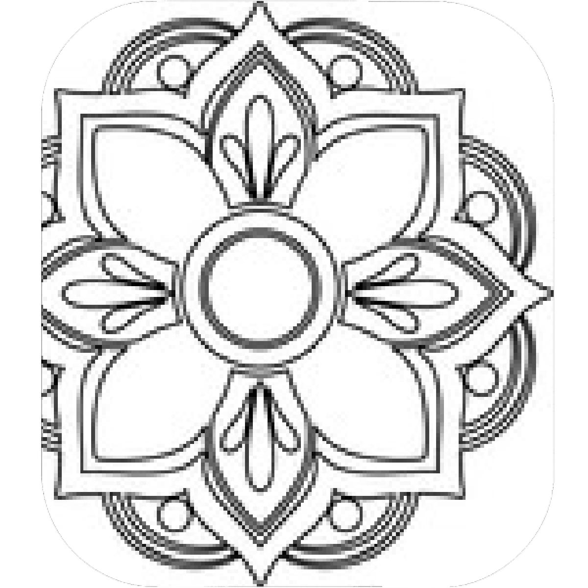 1200x1200 Designs Mein Mousepad Design Mousepad Selbst Designen - Lace Line Drawing