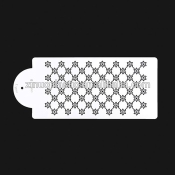 350x350 Decorating Kit Template Wedding Cake Lace Stencils Fancy Pattern - Lace Pattern Drawing