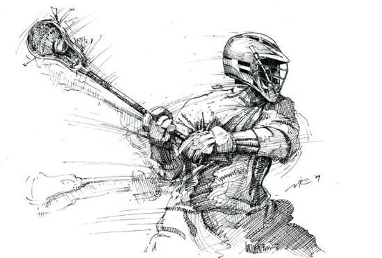 550x372 image result for cool lacrosse pictures drawing art, lacrosse - Lacrosse Drawing