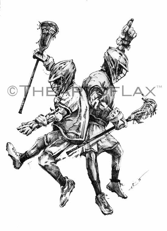 549x756 The Art Of On Twitter New Blog Post 'the Making - Lacrosse Drawing
