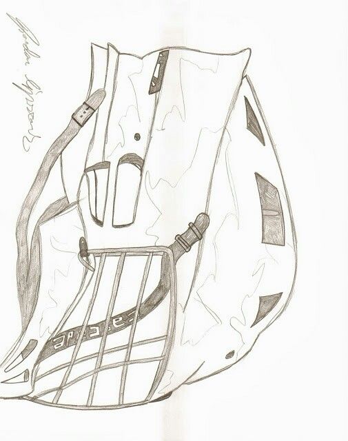 505x640 Lacrosse Helmet My Drawings - Lacrosse Helmet Drawing