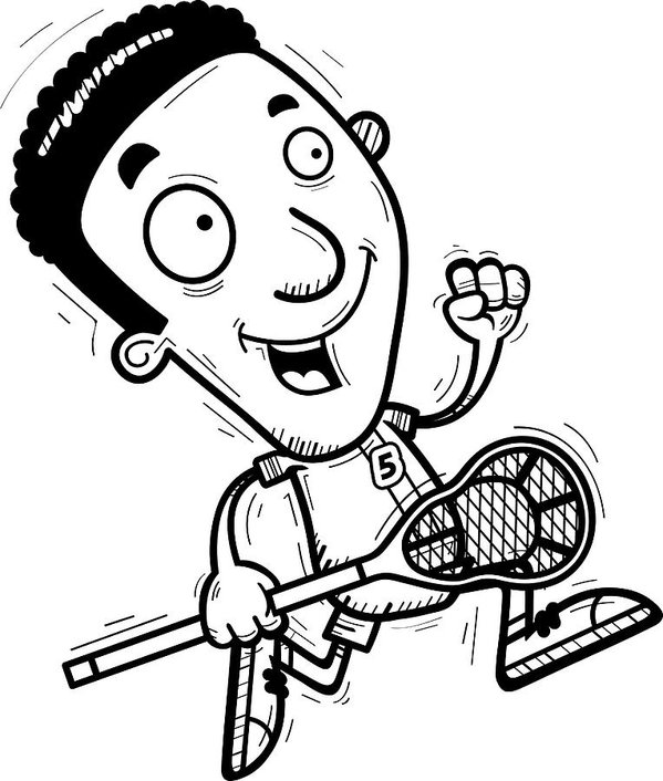 Lacrosse Player Drawing at Explore collection of