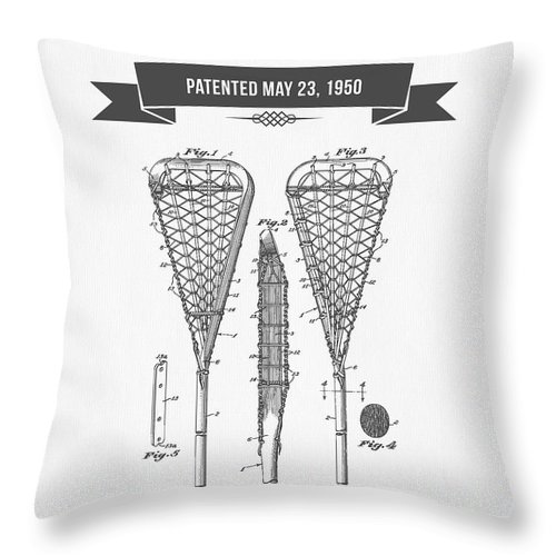 500x500 Lacrosse Stick Patent Drawing - Lacrosse Stick Drawing