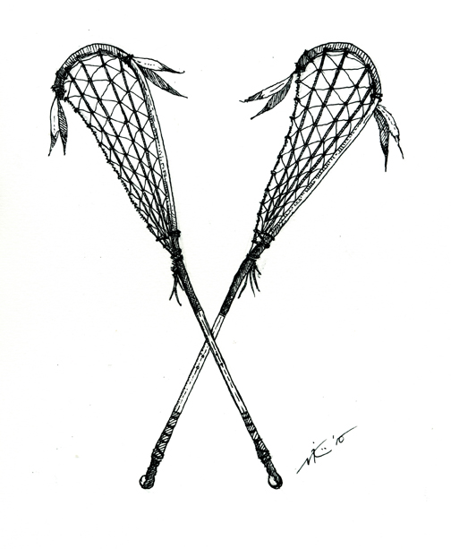 Lacrosse Stick Drawing at Explore collection of