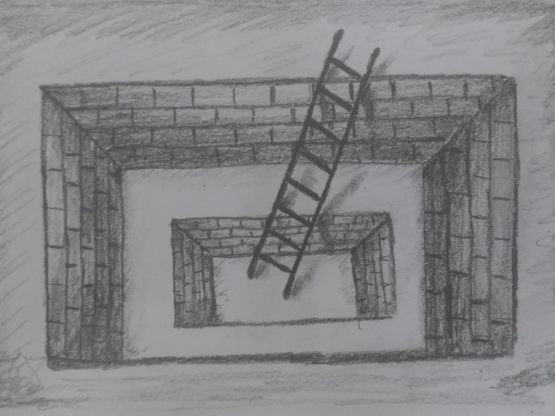 800x600 hole ladder drawing - Ladder Drawing