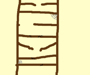 300x250 broken ladder drawing - Ladder Drawing