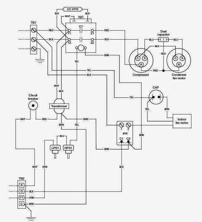 650x712 Schematic Diagrams For Hvac Systems What You Need To Know - Ladder Line Drawing