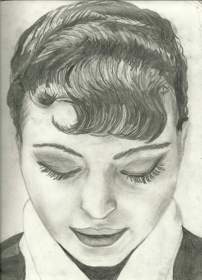 651x900 Lady Drawing - Lady Drawing