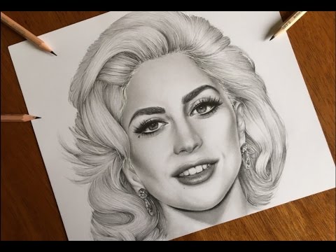 480x360 Lady Gaga - Lady Drawing