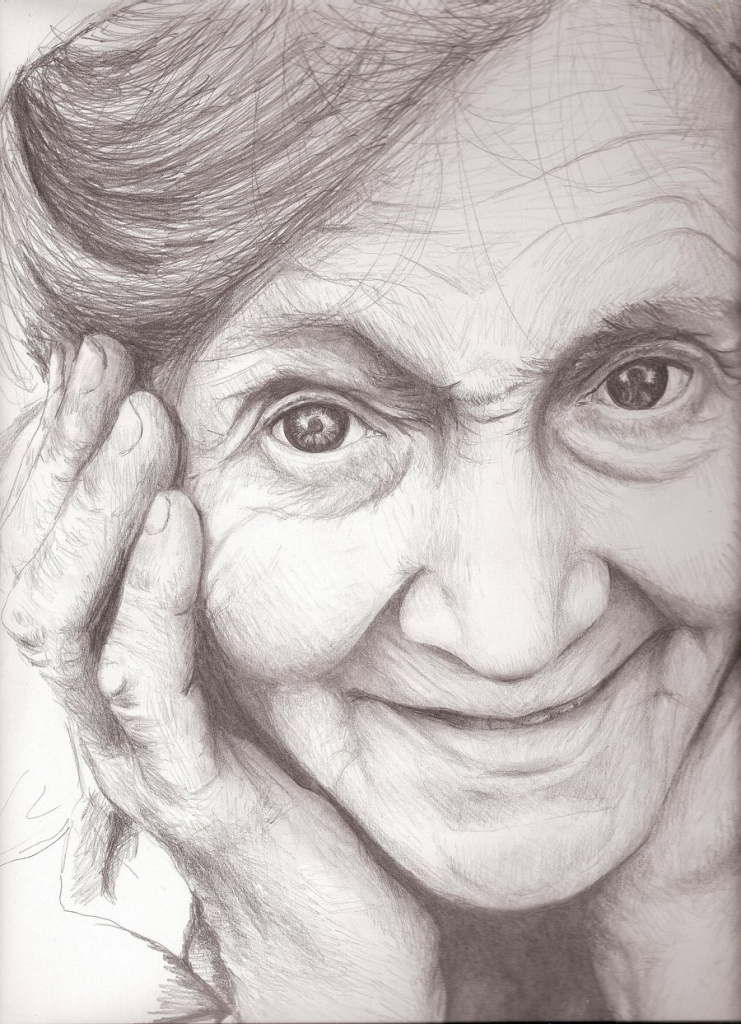 Lady Face Drawing at PaintingValley.com | Explore collection of Lady