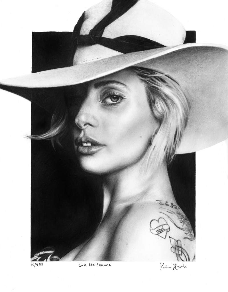 800x1024 Call Me Joanne - Lady Gaga Drawing