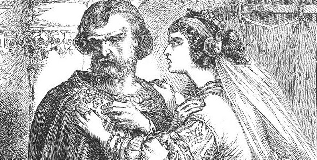 628x318 macbeth and lady macbeth drawing photo drawing skill - Lady Macbeth Drawing