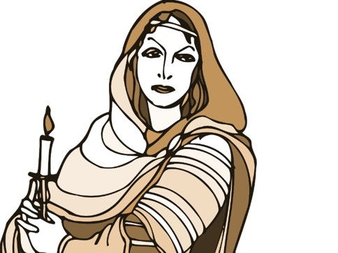 484x363 act sc lady macbeth sleep walks - Lady Macbeth Drawing