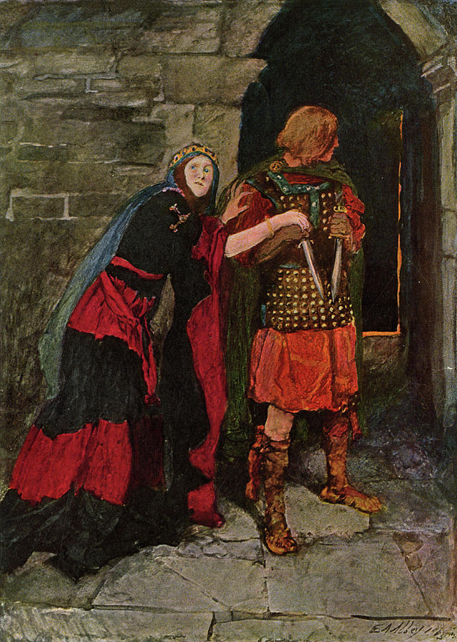 641x900 act ii, scene ii lady macbeth drawing - Lady Macbeth Drawing