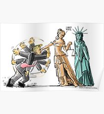 210x230 Lady Justice Drawing Posters Redbubble - Lady Of Justice Drawing