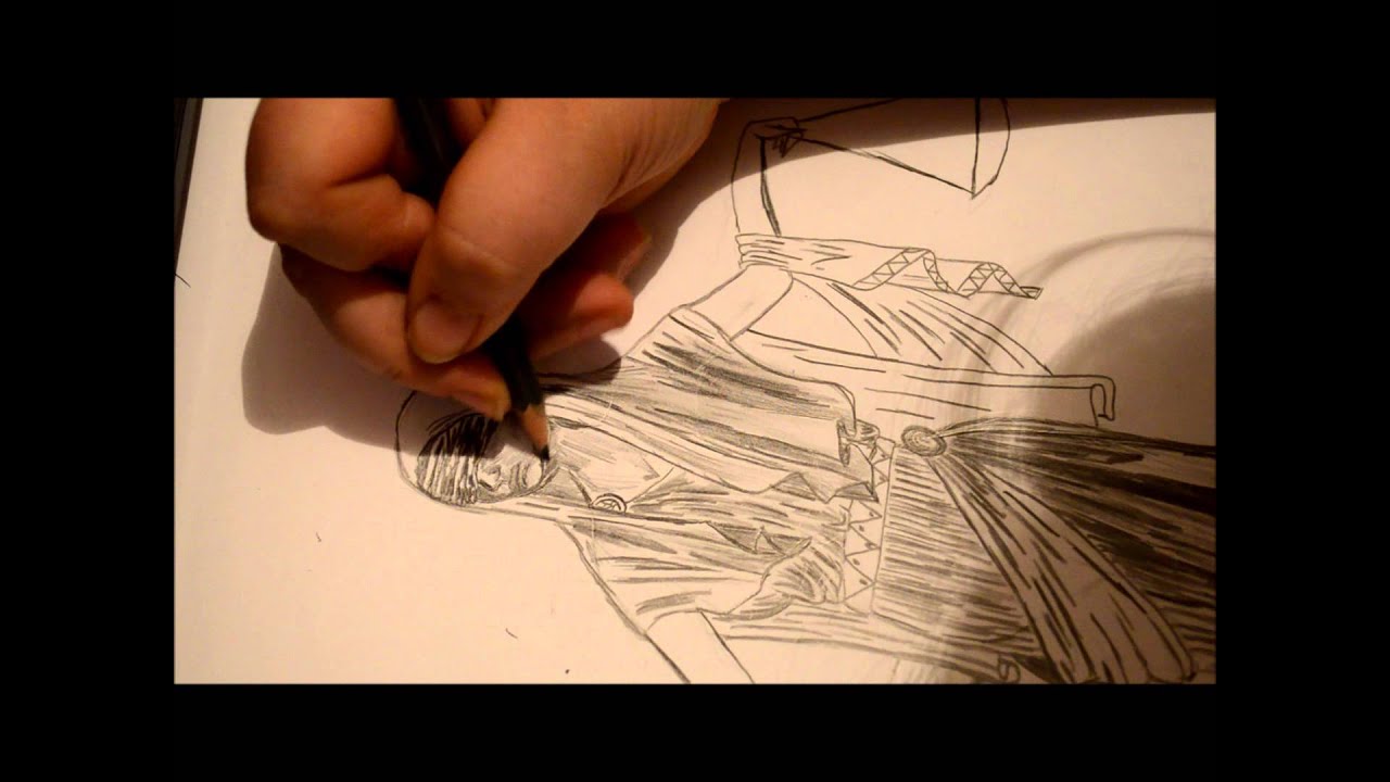 1280x720 Mythology Inspired Drawing Lady Justice - Lady Of Justice Drawing