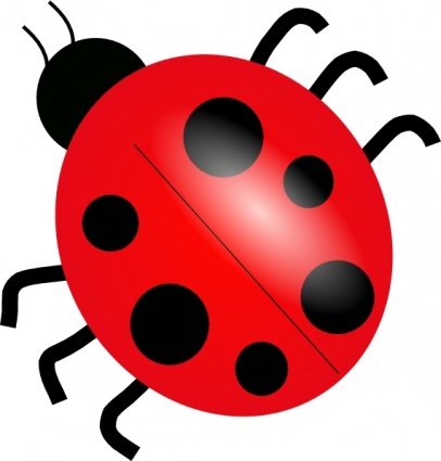 406x425 Free Download Of Animals Red Drawing Lady Cartoon Bugs Ladybug Bug - Ladybug Cartoon Drawing