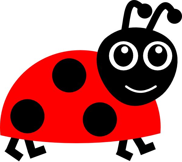600x534 Sensational Ladybug Pictures For Kids Drawing - Ladybug Drawing For Kids