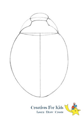 322x456 How To Draw Ladybug Step - Ladybug Drawing Step By Step