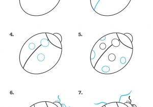 300x210 Ladybug Drawing Easy How To Draw A Ladybug - Ladybug Drawing Step By Step