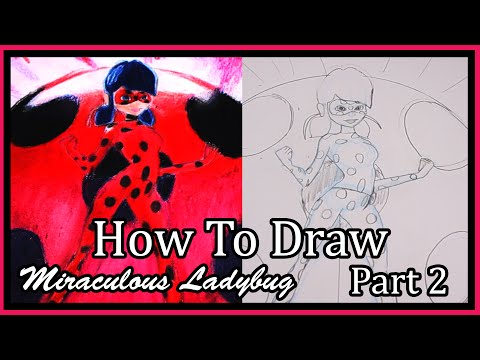 480x360 Miraculous Ladybug Part How To Draw Step - Ladybug Drawing Step By Step