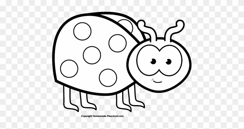 840x443 Drawn Ladybug Clip Art - Ladybug Line Drawing