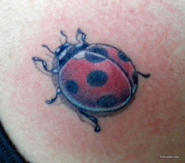 600x528 Realistic Ladybug Tattoo Image Tattoo Ideas - Ladybug Tattoo Drawing