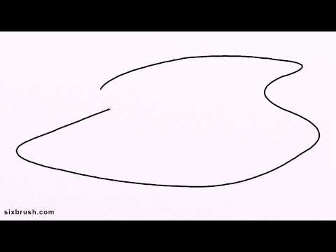 480x360 K How To Draw Lake For Kids Step - Lake Drawing