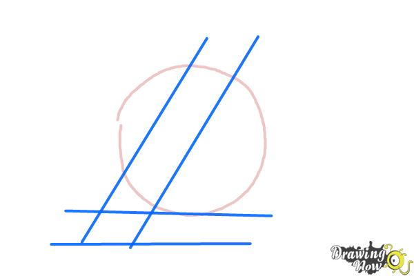 600x400 how to draw lakers logo - Lakers Logo Drawing