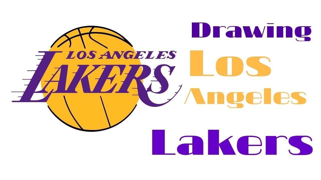 1280x720 maxresdefault lakers logo drawing - Lakers Logo Drawing