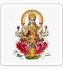 210x230 lakshmi drawing stickers redbubble - Lakshmi Drawing