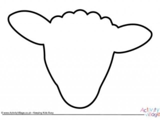 640x480 Drawn Lamb Line Drawing Sheep - Lamb Line Drawing