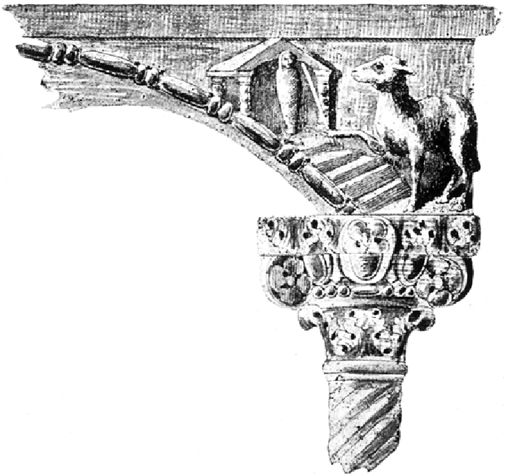 731x687 Jesus As A Lamb Raising Lazarus Junius Bassus Sarcophagus - Lamb Line Drawing