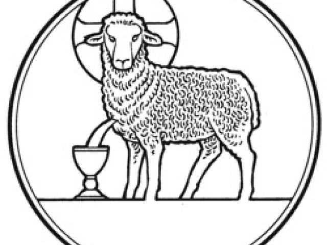 640x480 Drawn Lamb God - Lamb Of God Drawing