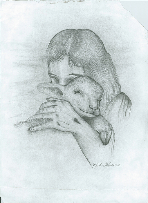 510x700 Lamb Of God Drawing - Lamb Of God Drawing