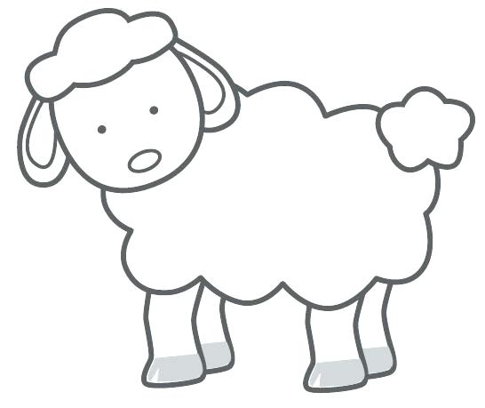 546x459 Lamb Outline Sheep Lamb Face Outline - Lamb Outline Drawing