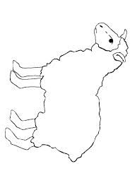 194x259 Outline Images Of Sheep - Lamb Outline Drawing