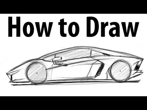 480x360 how to draw a lamborghini aventador - Lamborghini Aventador Drawing Outline
