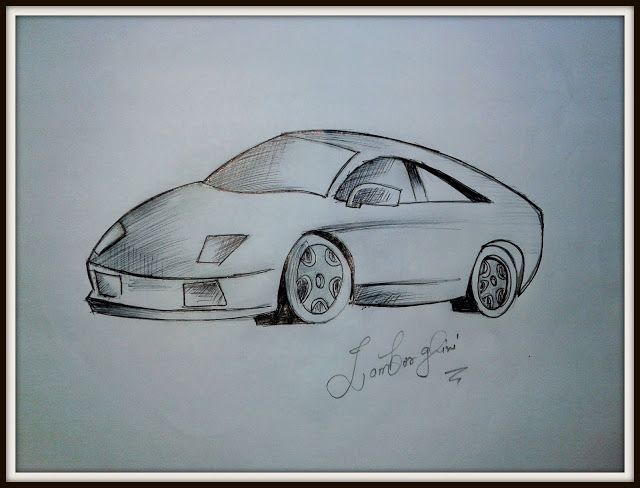 640x488 how to draw a lamborghini aventador j - Lamborghini Aventador J Drawing