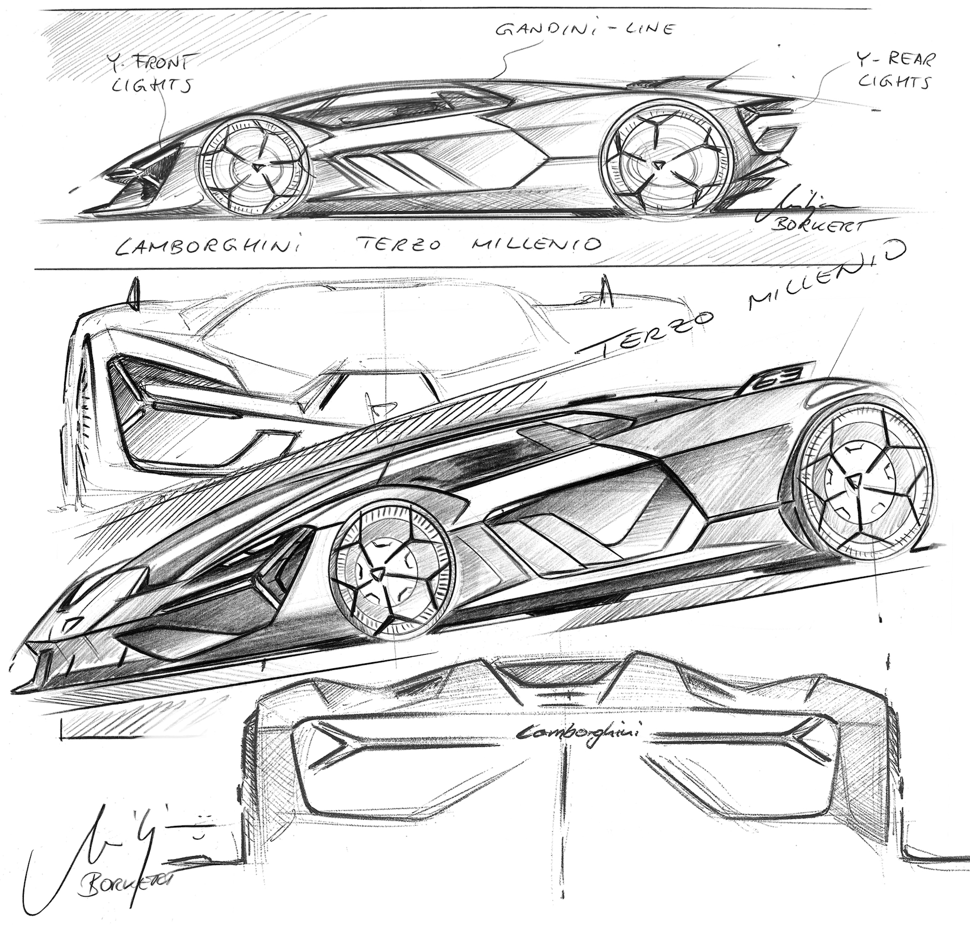 1920x1833 The Car Design Review Interviews Mitja Borkert, Lamborghini - Lamborghini Car Drawing