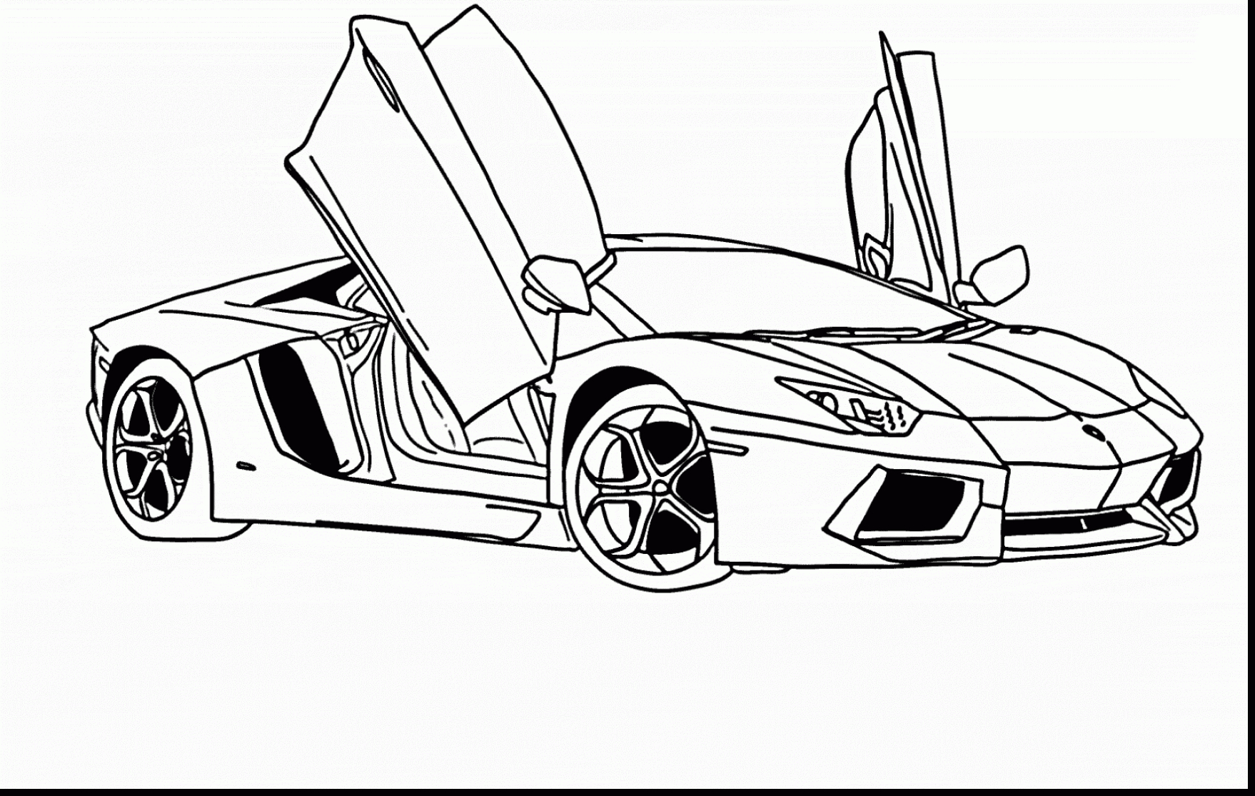 1758x1115 Lamborghini - Lamborghini Drawing