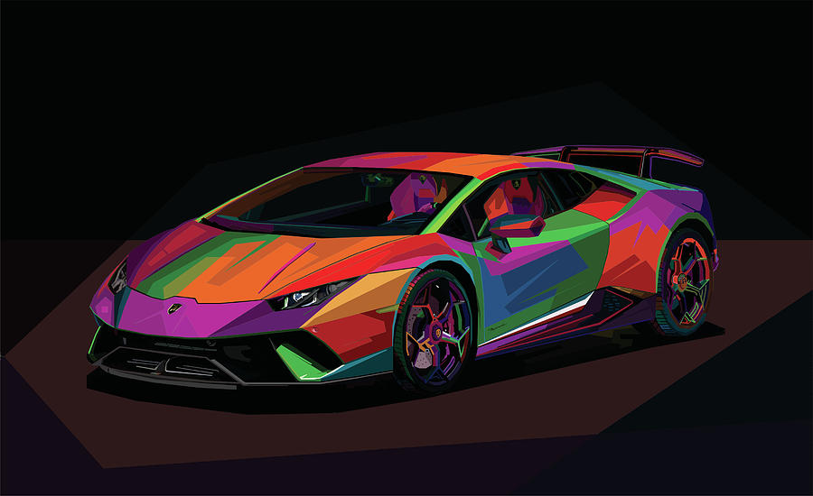 900x550 lamborghini huracan drawing - Lamborghini Drawing