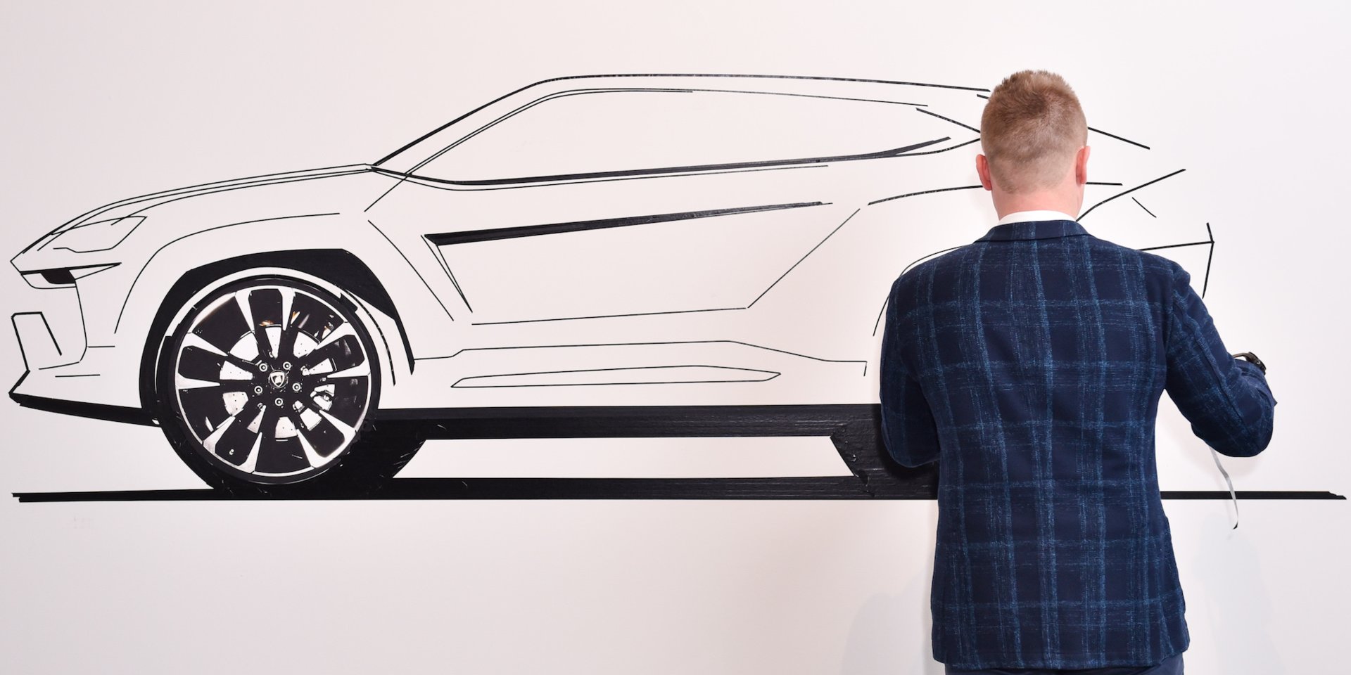 Как нарисовать lamborghini urus