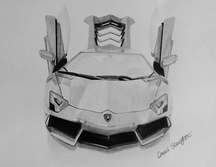 900x697 Lamborghini Aventador Drawing - Lamborghini Drawing Pictures