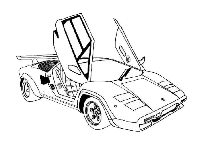 700x500 Lamborghini Coloring Pages Drawing Pictures Luxury Aventador - Lamborghini Drawing Pictures